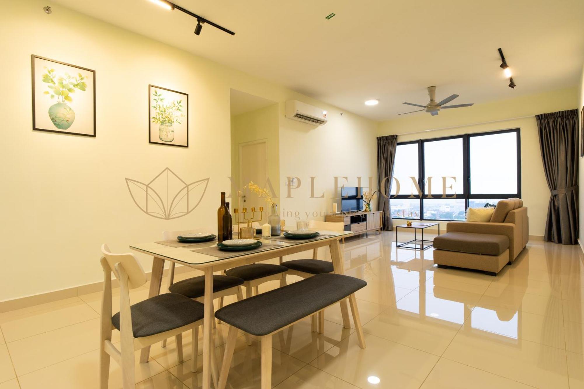 Апартаменти The Apple Melaka Номер фото