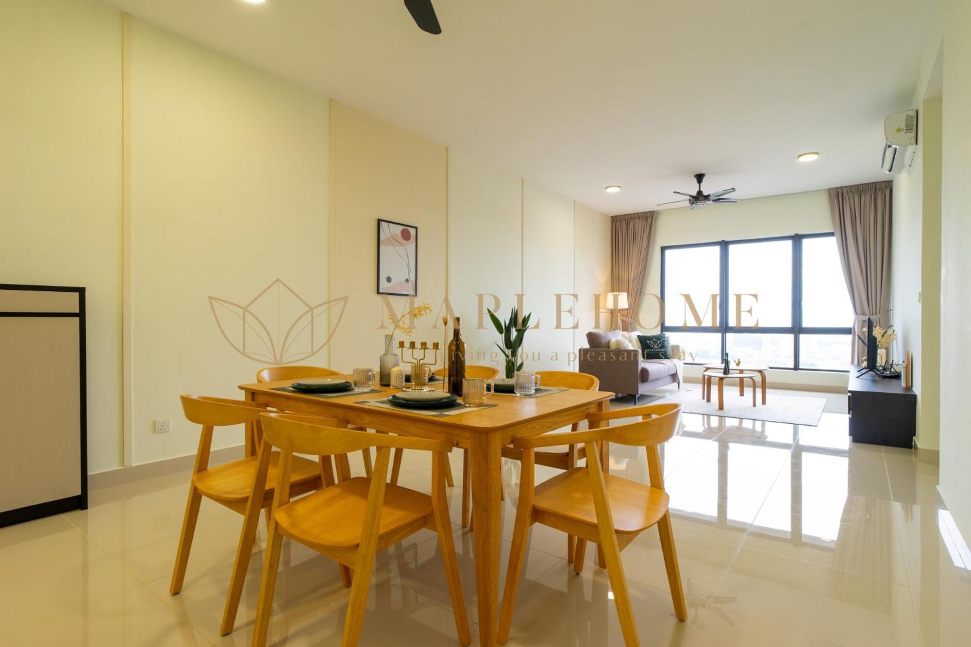 Апартаменти The Apple Melaka Номер фото